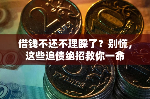 北京借钱不还不理睬了?别慌,这些追债绝招救你一命 北京借钱不还不理睬了?别慌,这些追债绝招救你一命