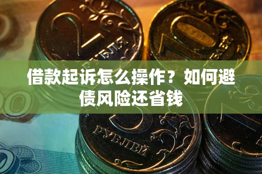 北京借款起诉怎么操作？如何避债风险还省钱