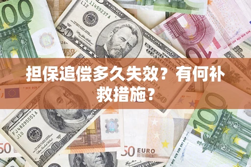 北京担保追偿多久失效?有何补救措施? 北京担保追偿多久失效?有何补救措施?