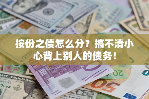 北京按份之债怎么分?搞不清小心背上别人的债务! 北京按份之债怎么分?搞不清小心背上别人的债务!