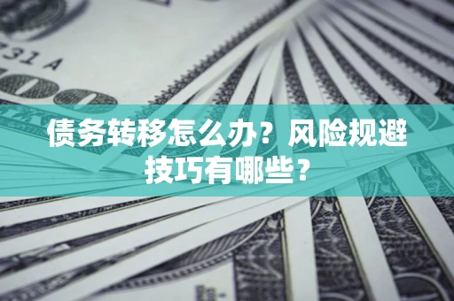 北京债务转移怎么办?风险规避技巧有哪些? 北京债务转移怎么办?风险规避技巧有哪些?